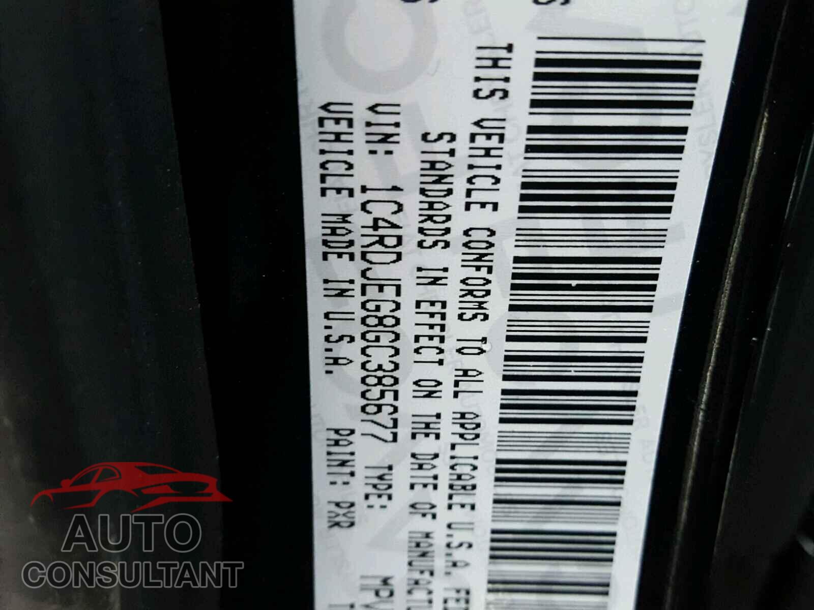 DODGE DURANGO 2016 - 1C4RDJEG8GC385677