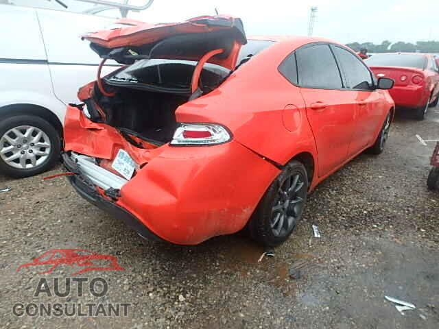 DODGE DART 2015 - 1C3CDFBB0FD345134