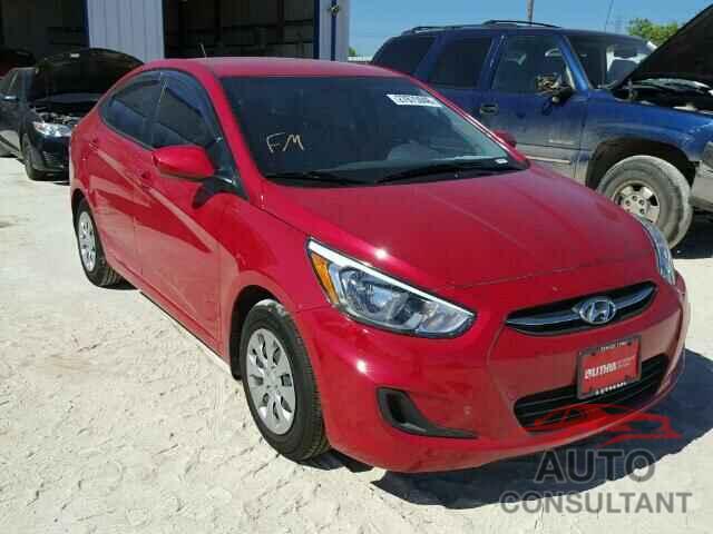 HYUNDAI ACCENT 2016 - KMHCT4AE1GU053066