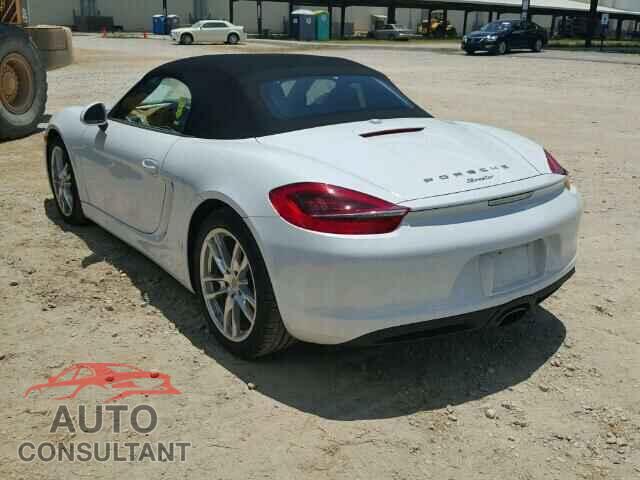 PORSCHE BOXSTER 2015 - WP0CA2A8XFS120640