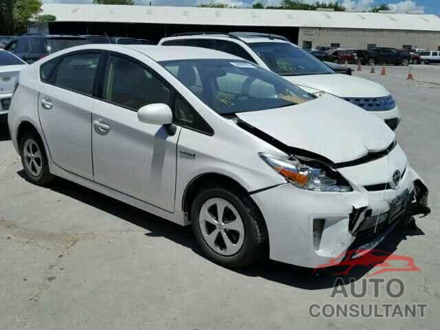TOYOTA PRIUS 2012 - JTDKN3DU6C5444340