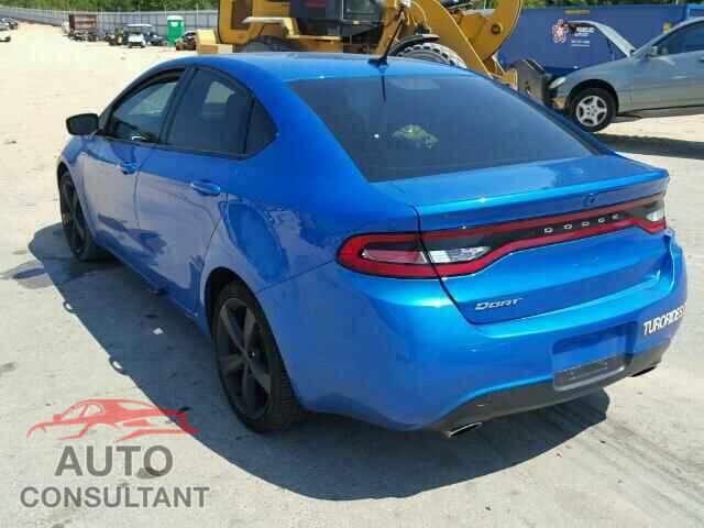 DODGE DART 2015 - 1C3CDFBB4FD243500