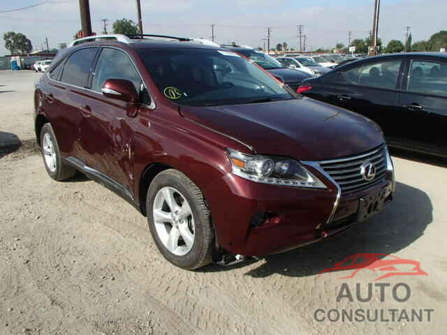 LEXUS RX350 2015 - 2T2ZK1BAXFC169658