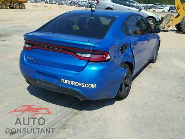 DODGE DART 2015 - 1C3CDFBB4FD243500