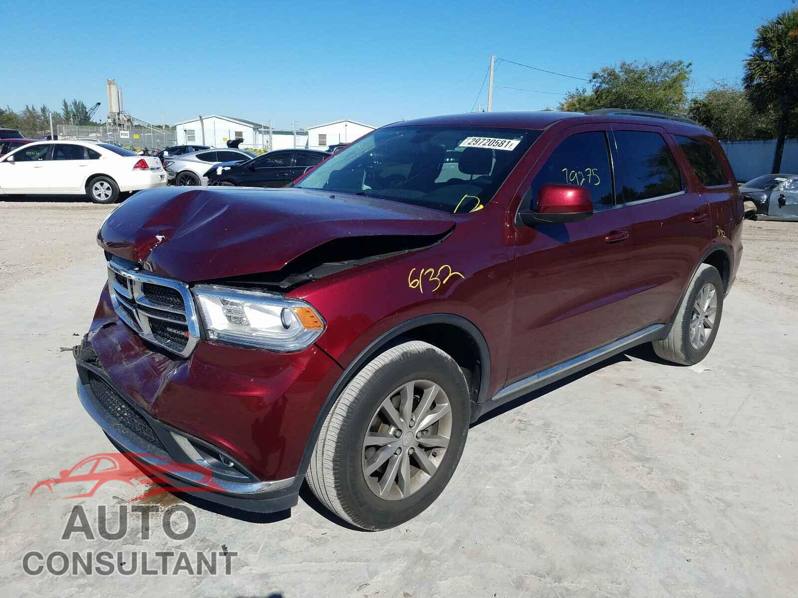DODGE DURANGO 2017 - 1C4RDJAG3HC741119