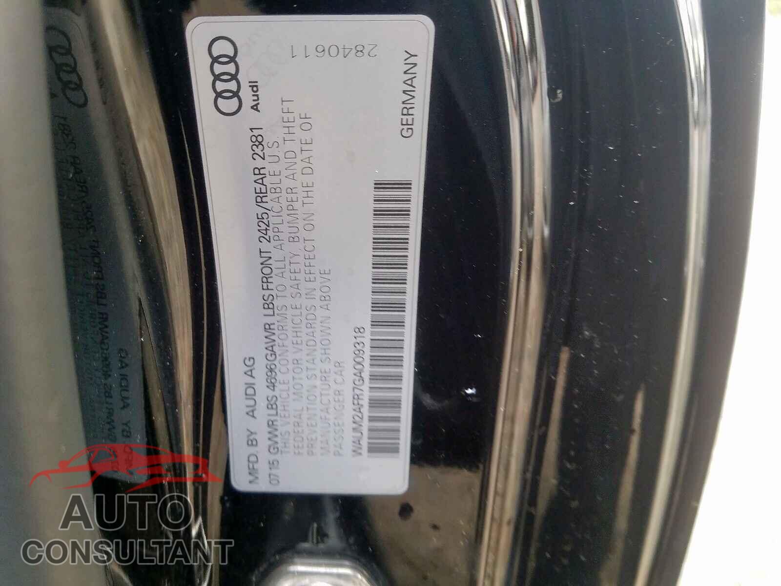 AUDI A5 2016 - 5YFBURHE7GP514753
