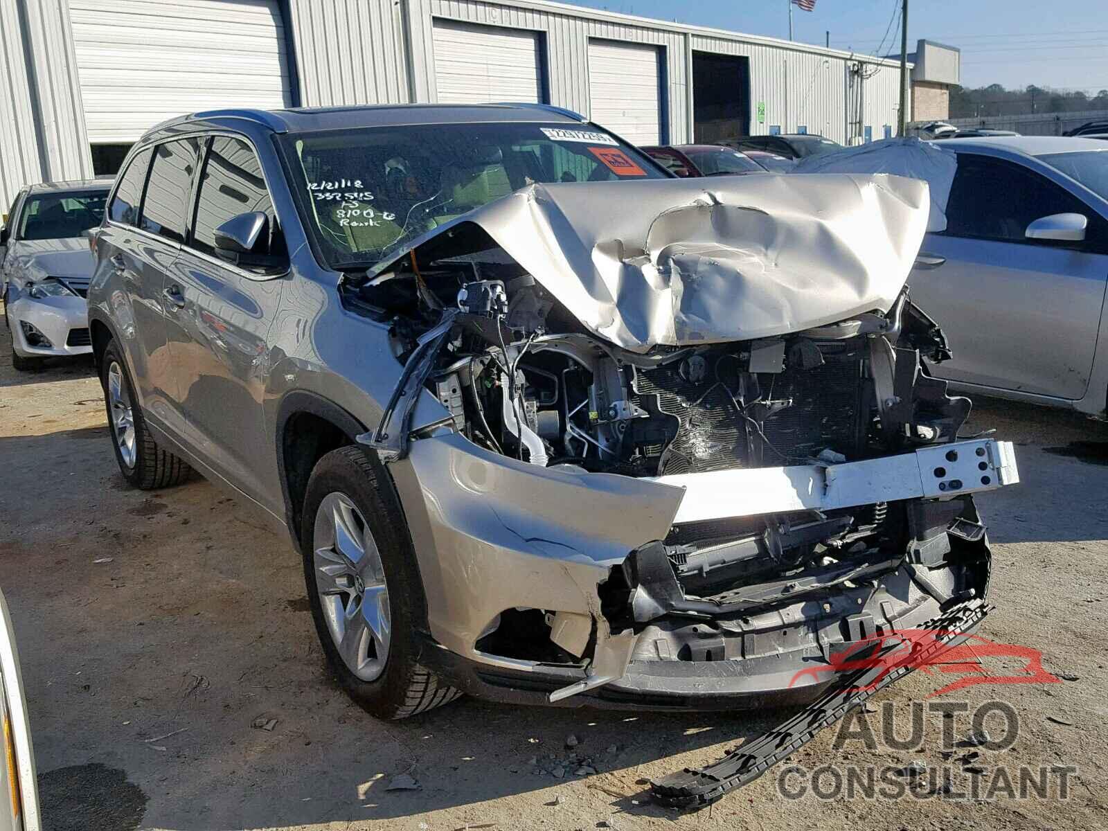 TOYOTA HIGHLANDER 2016 - 5TDYKRFH3GS183187