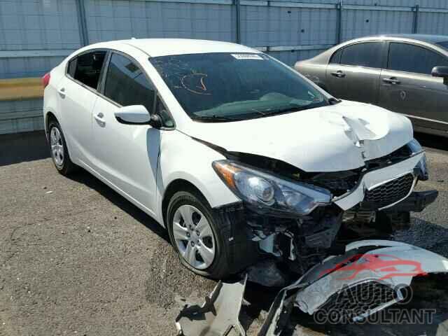 KIA FORTE 2016 - KNAFK4A60G5462342