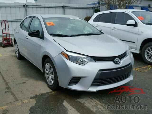TOYOTA COROLLA 2015 - 2T1BURHE7FC325910