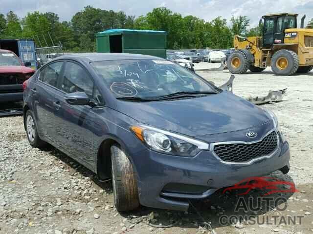 KIA FORTE 2015 - KNAFX4A68F5409100