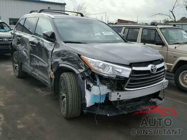 TOYOTA HIGHLANDER 2016 - 5TDJKRFHXGS351893