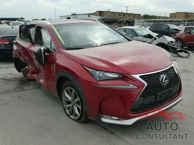 LEXUS NX 2015 - JTJYARBZ8F2018658