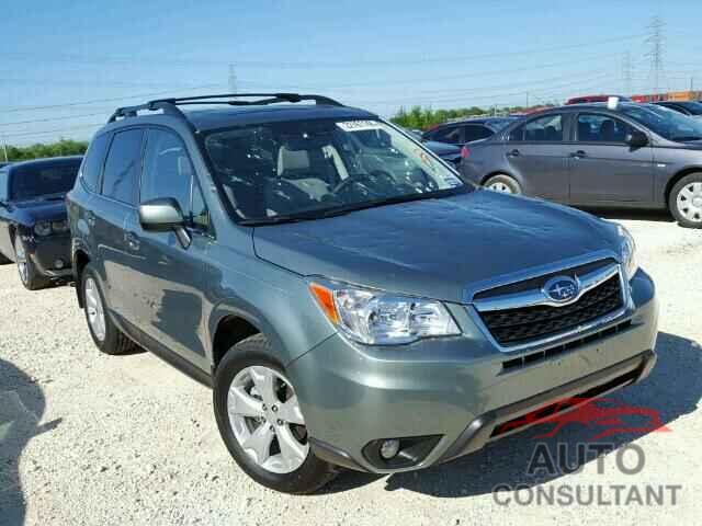 SUBARU FORESTER 2016 - JF2SJAHC4GH499487