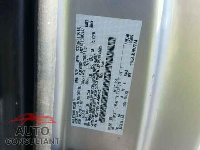 FORD F150 2016 - 1FTEX1C81GFA60675