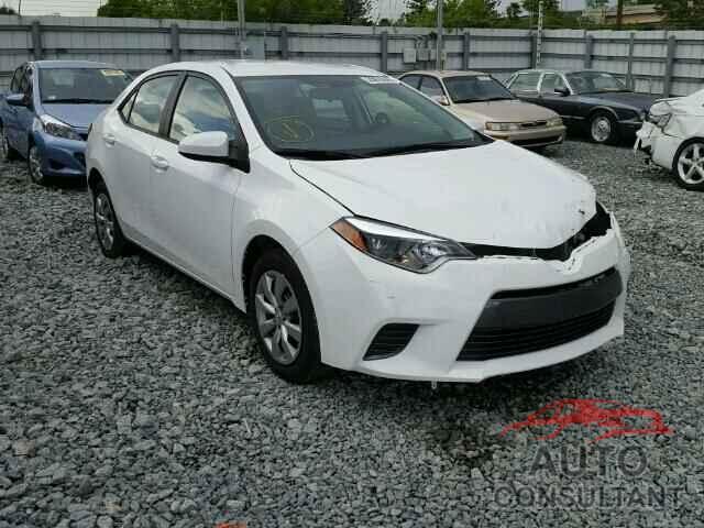 TOYOTA COROLLA 2016 - 2T1BURHE1GC516515