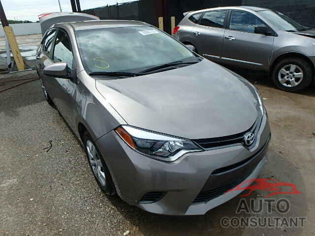 TOYOTA COROLLA 2015 - 2T1BURHE1FC299188