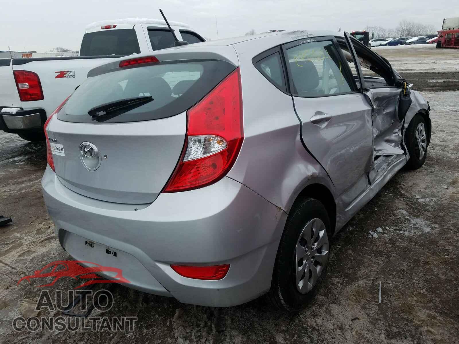 HYUNDAI ACCENT 2017 - KMHCT5AE8HU337673