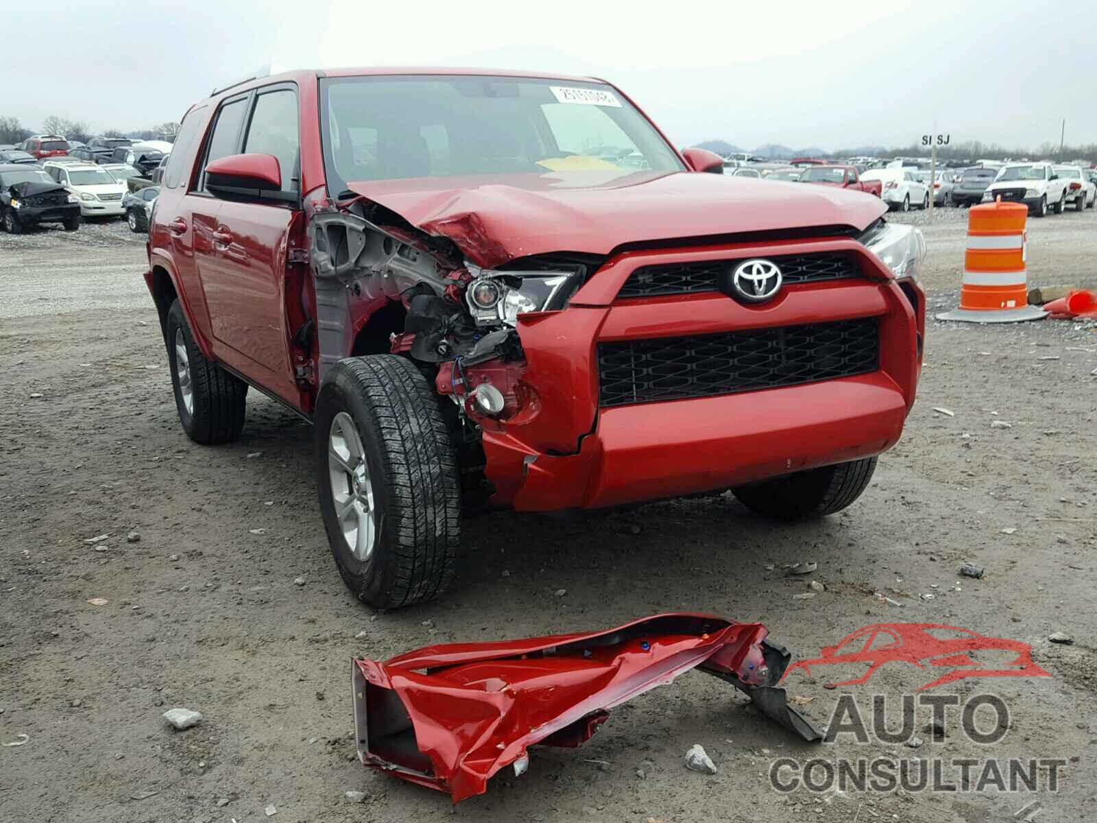 TOYOTA 4RUNNER 2017 - JTEBU5JR8H5408585