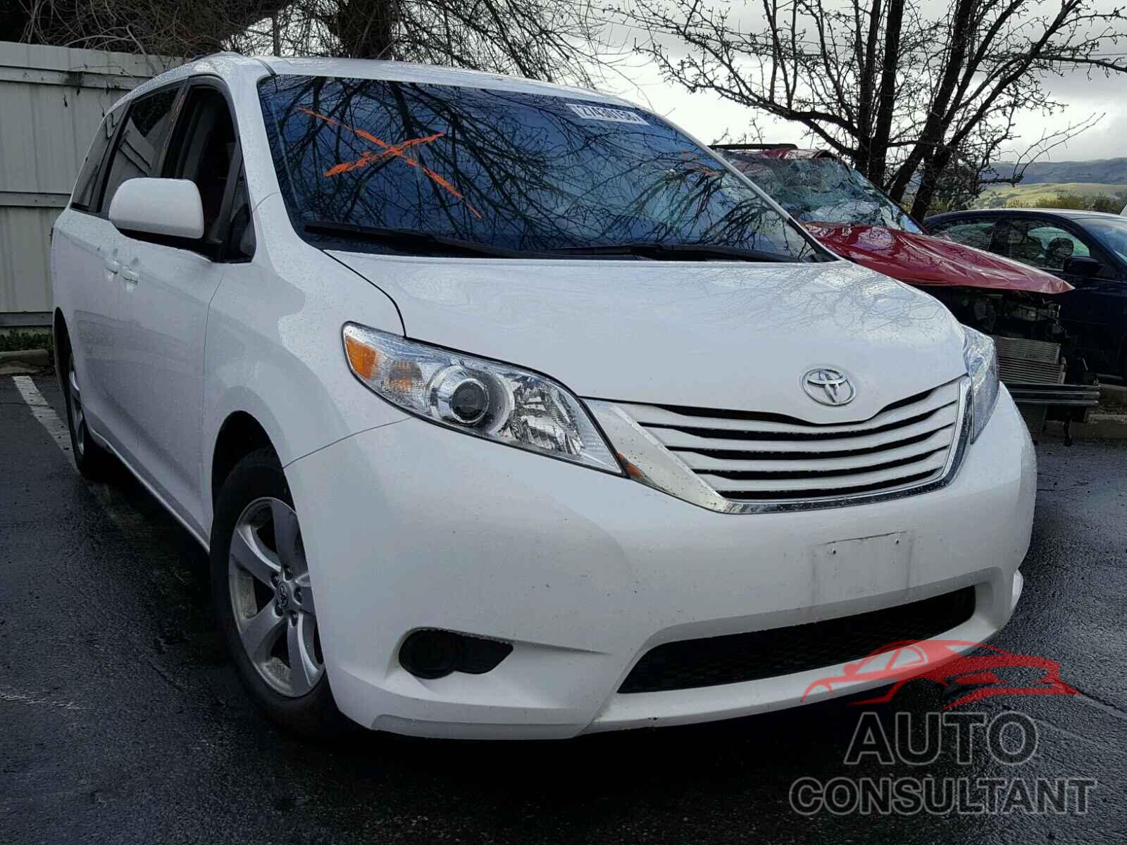 TOYOTA SIENNA 2017 - 5TDKZ3DC2HS801588