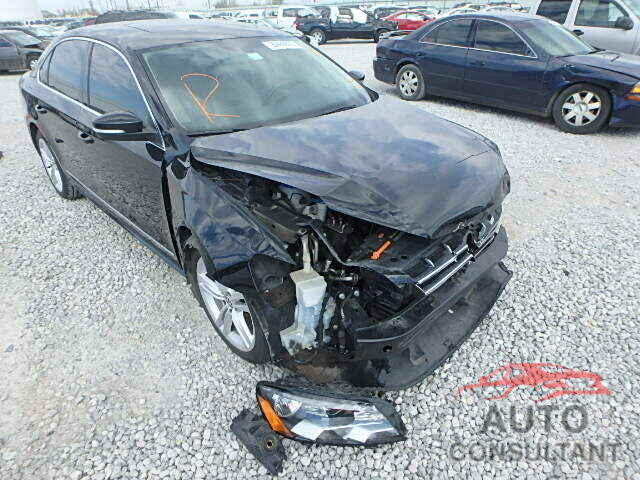 VOLKSWAGEN PASSAT 2013 - 1VWCN7A38DC035967