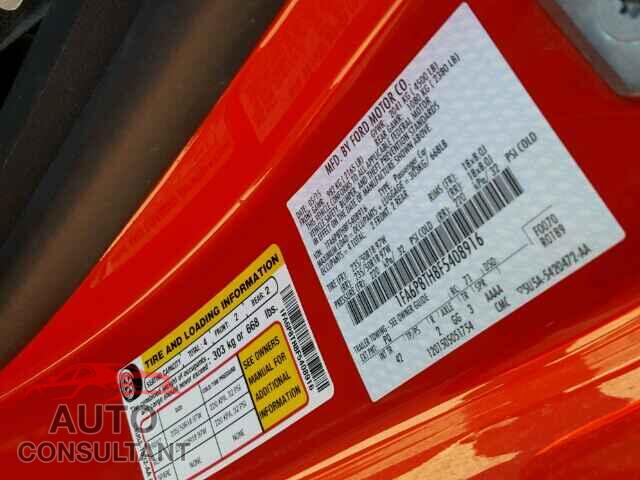 FORD MUSTANG 2015 - 1FA6P8TH8F5408916