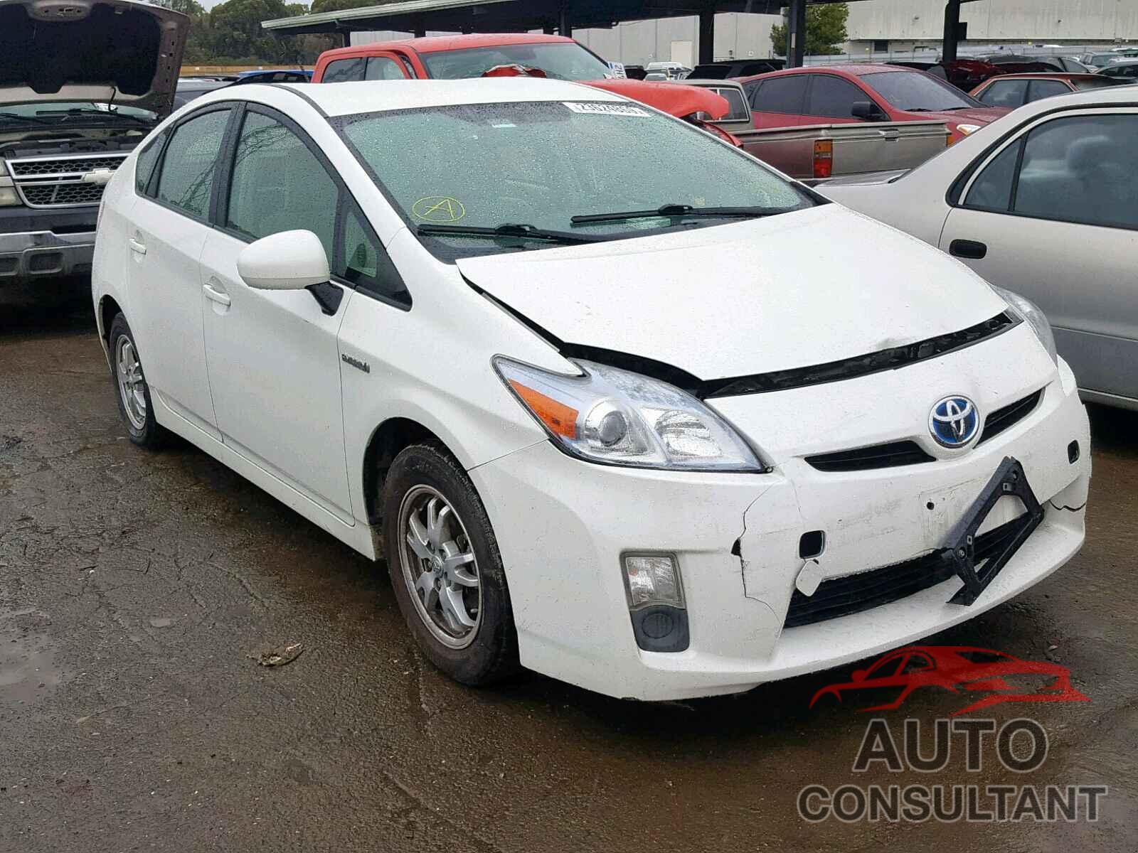 TOYOTA PRIUS 2011 - JTDKN3DU7B0262335