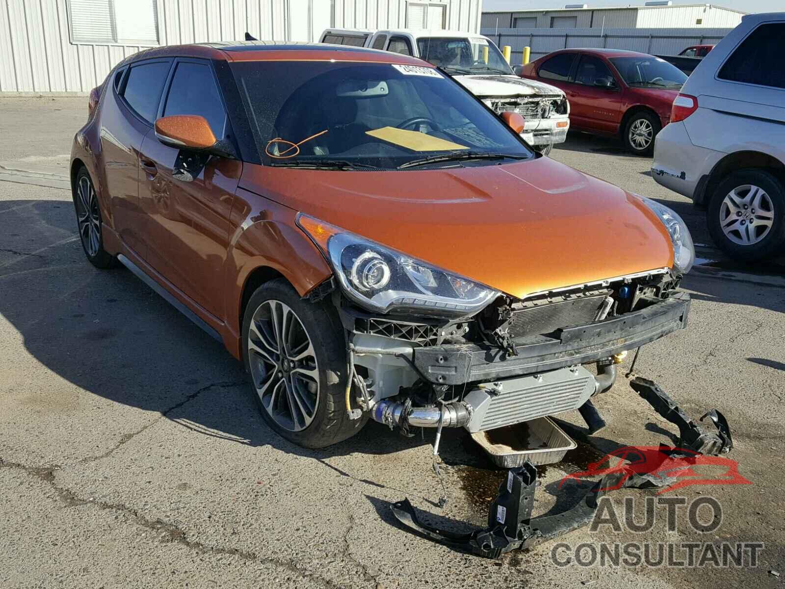 HYUNDAI VELOSTER 2016 - KMHTC6AE4GU256528