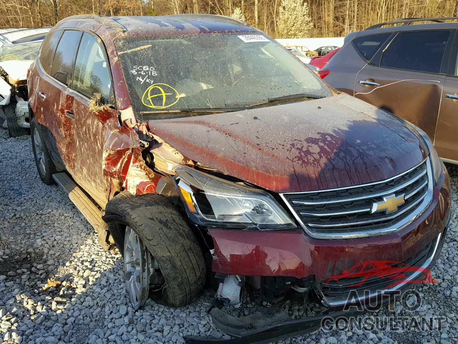 CHEVROLET TRAVERSE 2017 - 1GNKRGKD2HJ160188