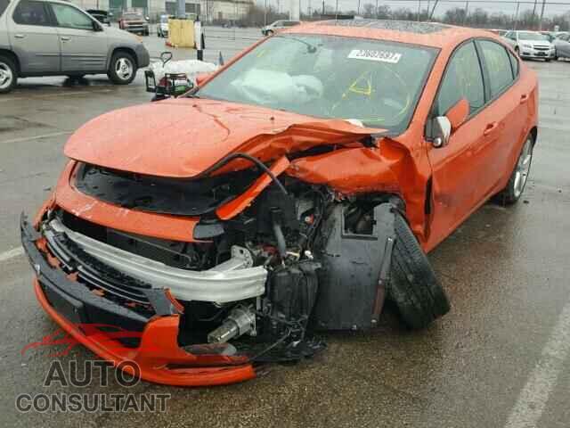 DODGE DART 2015 - 1C3CDFEBXFD307468