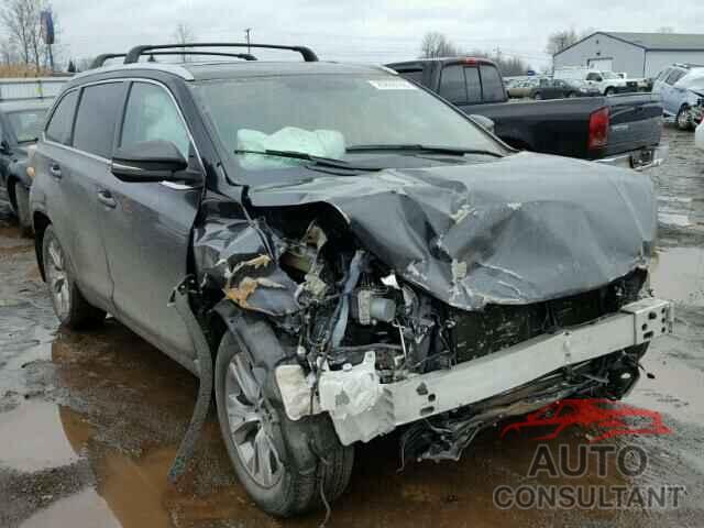 TOYOTA HIGHLANDER 2015 - 5TDJKRFH1FS201363