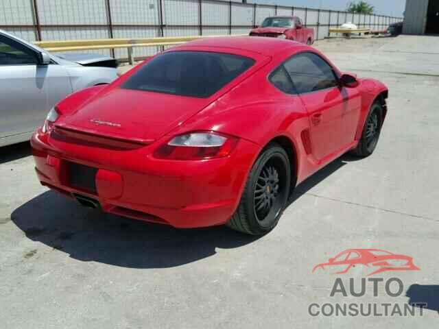 PORSCHE CAYMAN 2008 - WP0AA29828U761025