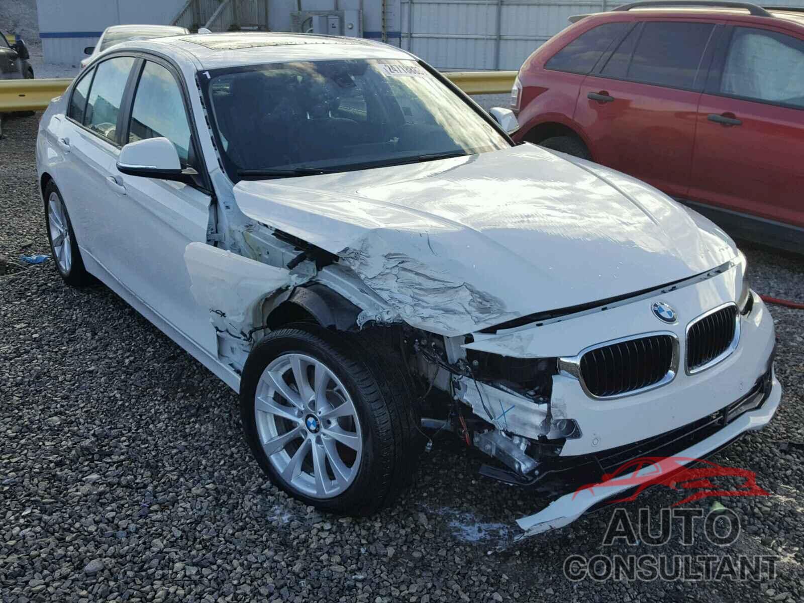 BMW 3 SERIES 2017 - WBA8E1G38HNU18425
