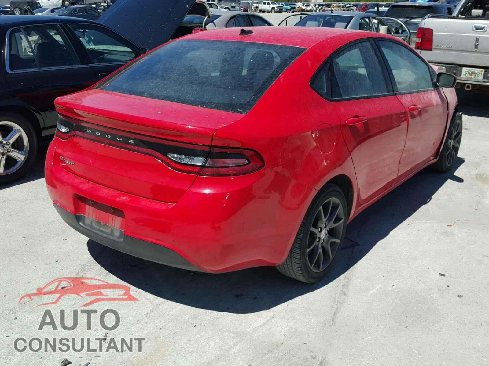 DODGE DART 2016 - 1C3CDFAA2GD656963