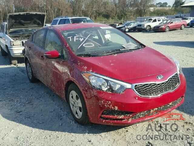 KIA FORTE 2015 - KNAFX4A65F5324201