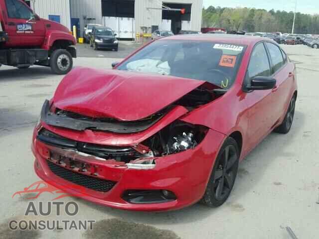 DODGE DART 2016 - 1C3CDFBB9GD551280