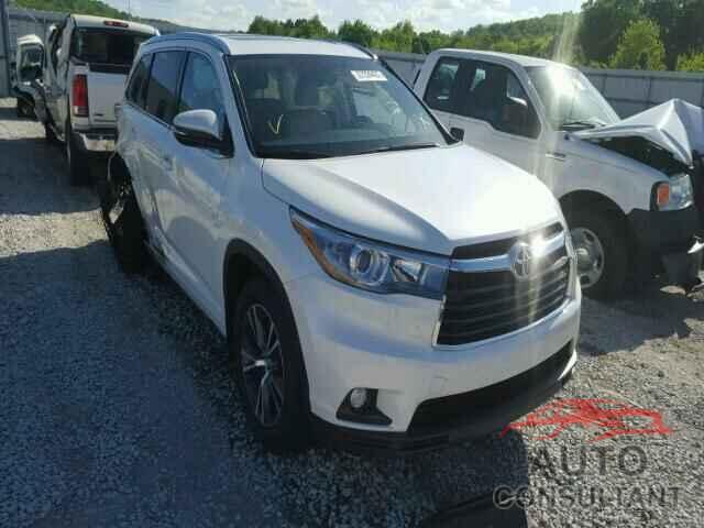 TOYOTA HIGHLANDER 2016 - 5TDKKRFH8GS183322