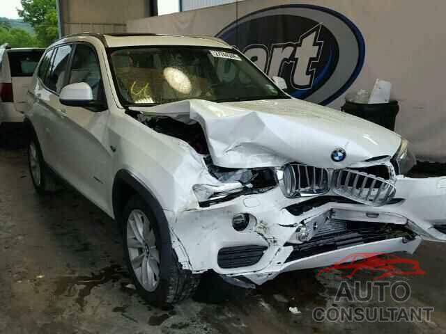 BMW X3 2016 - 5UXWX9C54G0D89447