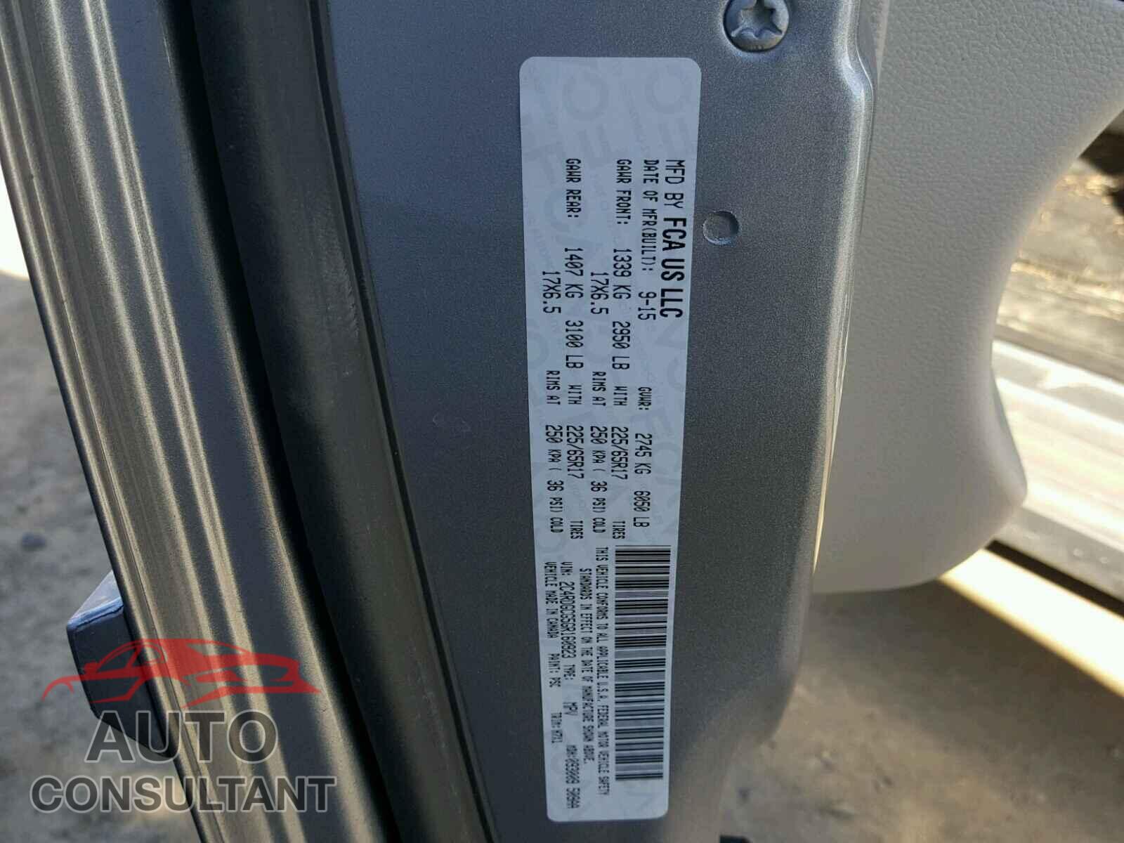 DODGE CARAVAN 2016 - 2HGFC2F59GH521886