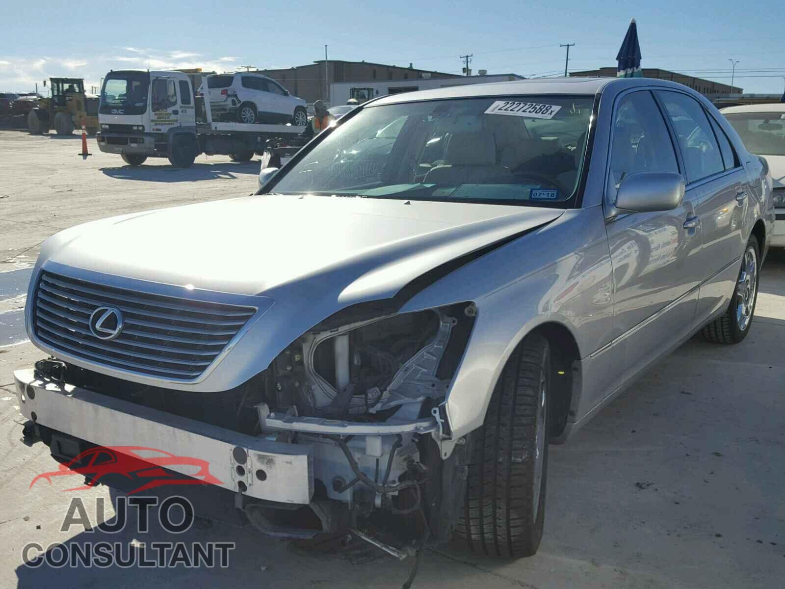 LEXUS LS430 2005 - JTHBN36F355022915