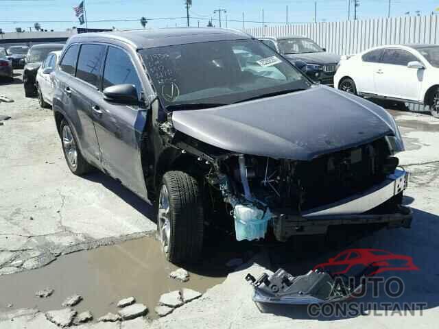 TOYOTA HIGHLANDER 2016 - 5TDYKRFH4GS182159