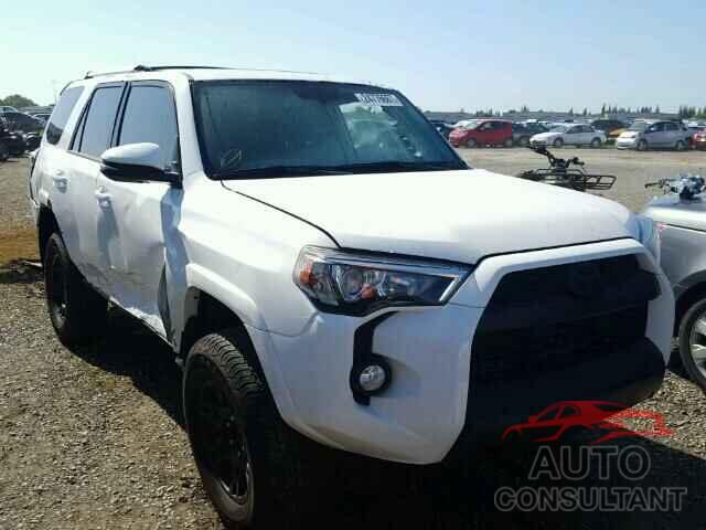 TOYOTA 4RUNNER 2016 - JTEZU5JR1G5139472