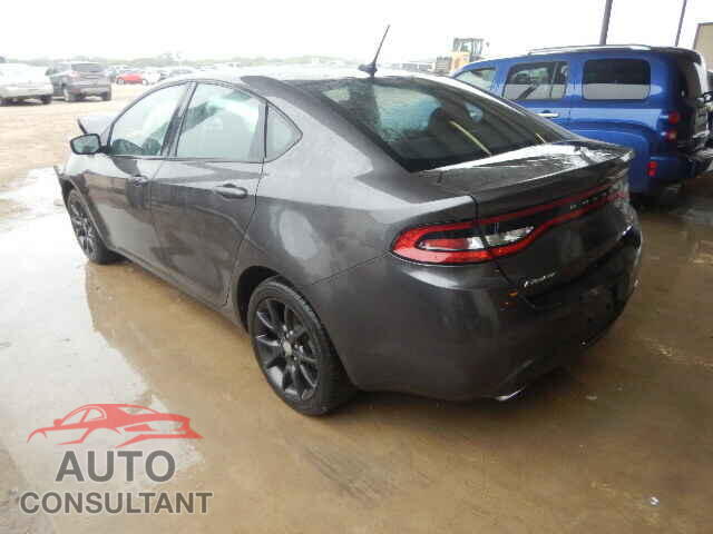 DODGE DART 2015 - 1C3CDFBB5FD267739
