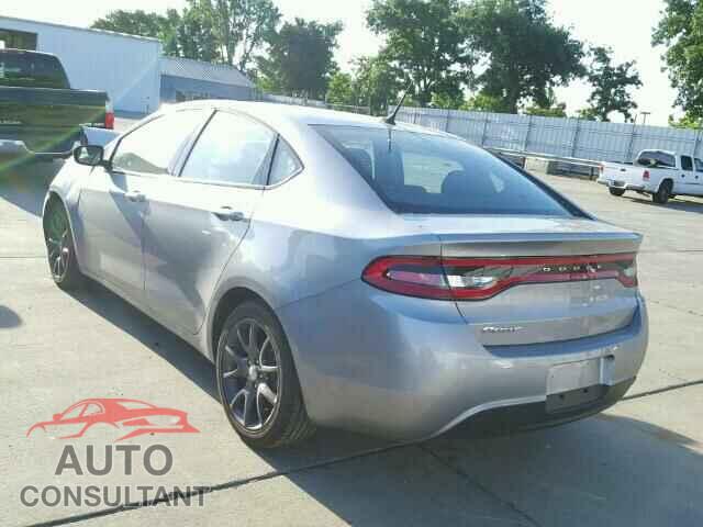 DODGE DART 2016 - 1C3CDFAA8GD591665