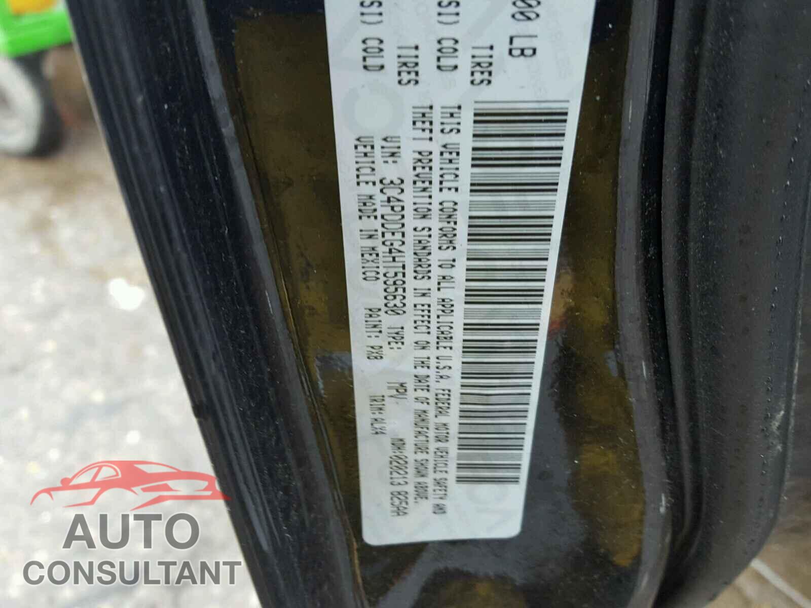 DODGE JOURNEY 2017 - 3C4PDDEG4HT595630