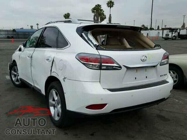 LEXUS RX350 2015 - 2T2ZK1BA0FC186503