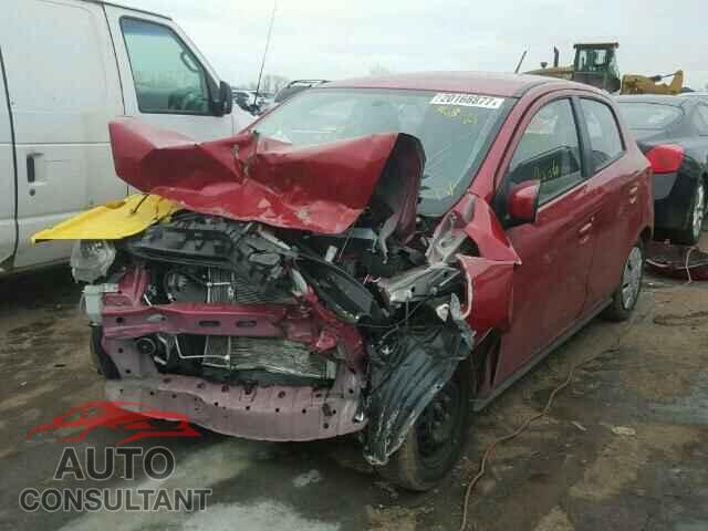 MITSUBISHI MIRAGE 2015 - ML32A3HJ5FH041614