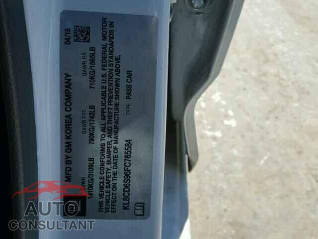 CHEVROLET SPARK 2015 - KL8CD6S96FC765584