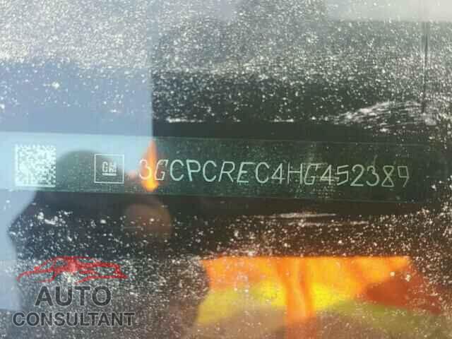 CHEVROLET SILVERADO 2017 - 3GCPCREC4HG452389