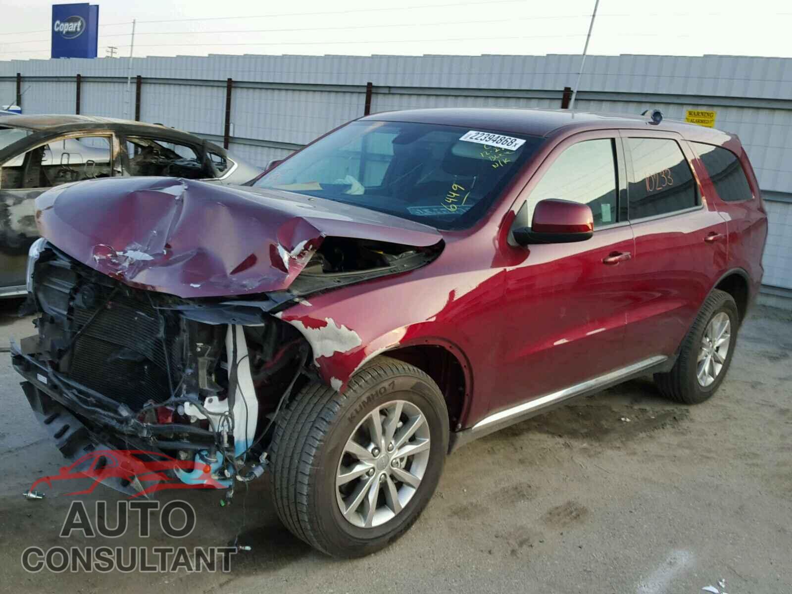 DODGE DURANGO 2017 - 1C4RDHAG1HC936449