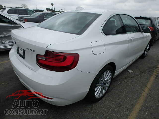 BMW 2 SERIES 2015 - WBA1G9C52FVX96447